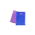 Advanced sealing tech and die cut handle pink shopping bag single-layer plastic packaging bag